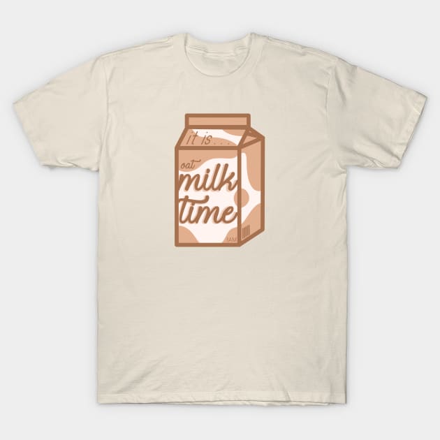 Milk Time: Oat T-Shirt by WishOtter